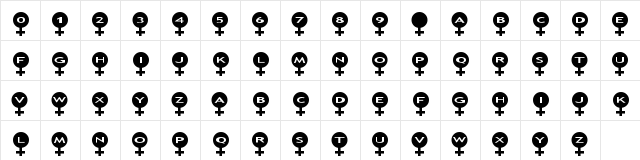 AlphaShapes female Normal Character Map