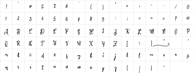 a Amaryllis Flower Regular Character Map