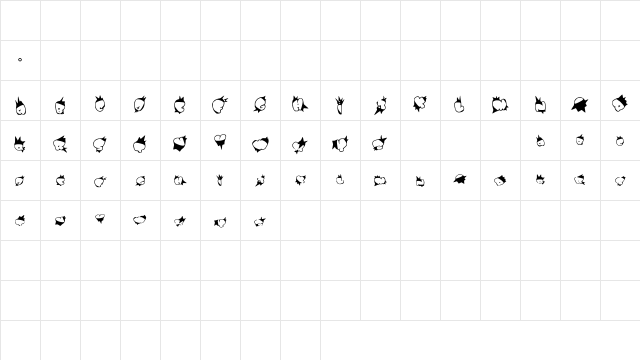 amazing Medium Character Map