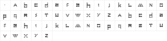 Anne sans Regular Character Map