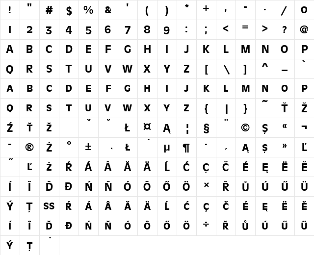 AntiqueOliSCTEEMed Regular Character Map AntiqueOliSCTEEMed Regular Character Map