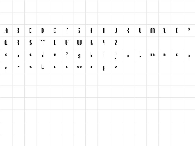 Anything Mean Everything Regular Character Map