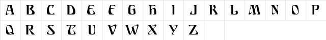 Ariosto Regular Character Map