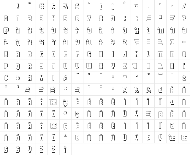 Army Rangers 3D Regular Character Map Army Rangers 3D Regular Character Map