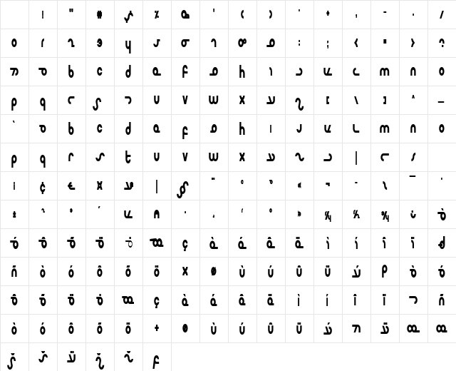 Masterdom Condensed Bold Condensed Bold Character Map Masterdom Condensed Bold Condensed Bold Character Map