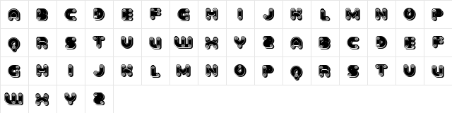 Baked Snails 3D Regular Character Map