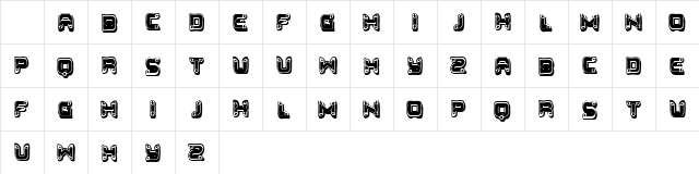 Bastos Regular Character Map Bastos Regular Character Map