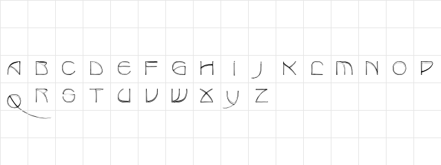 BenjaminCaps Regular Character Map BenjaminCaps Regular Character Map