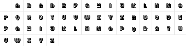 Blanket Regular Character Map