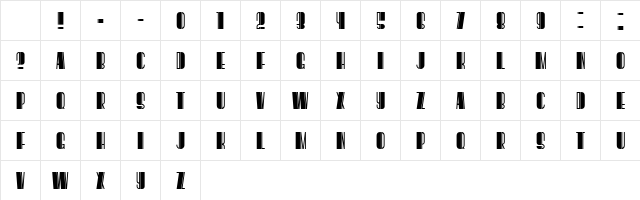 Boogie Woogie Book Regular Character Map Boogie Woogie Book Regular Character Map