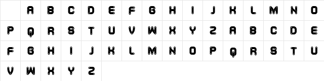 Canal Flat Bright Regular Character Map Canal Flat Bright Regular Character Map