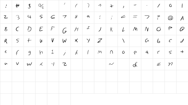 Cartoony_Worldoz Medium Character Map Cartoony_Worldoz Medium Character Map