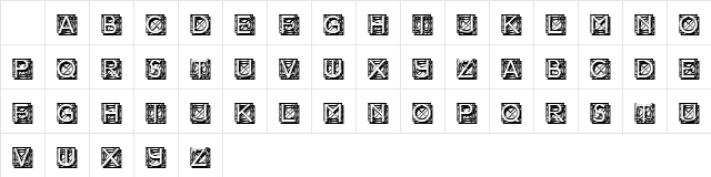 Compass Regular Character Map Compass Regular Character Map