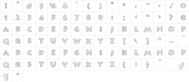 Confetti Normal Character Map