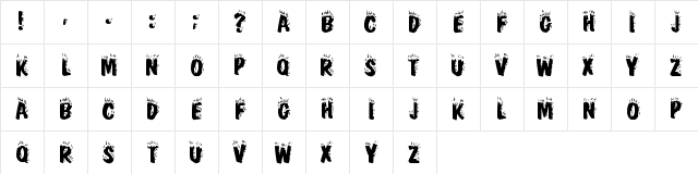 CracklingFire Normal Character Map
