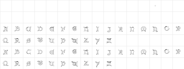CSDFancyCaps-Normal Regular Character Map CSDFancyCaps-Normal Regular Character Map