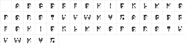 Developer Regular Character Map