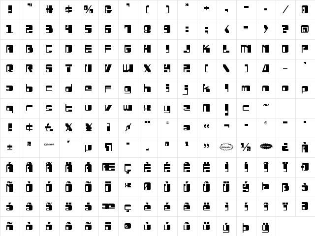 Drosselmeyer Expanded Expanded Character Map Drosselmeyer Expanded Expanded Character Map