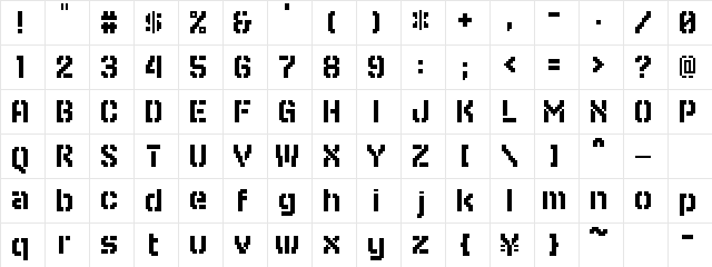 EDITION 12 A Character Map