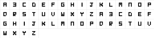 Evilborn Font Regular Character Map Evilborn Font Regular Character Map