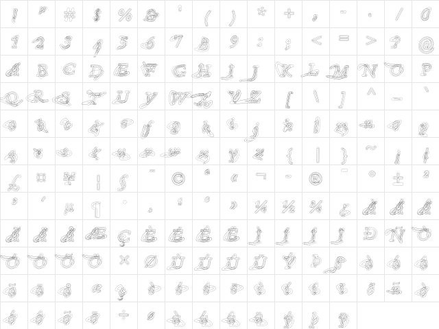 F2FHaakonsen LT Std Regular Character Map F2FHaakonsen LT Std Regular Character Map