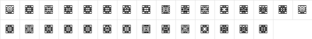 Filling Regular Character Map Filling Regular Character Map