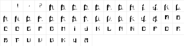 Finn Unknown Character Map