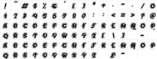 Merry Christmas Cursiva Character Map Merry Christmas Cursiva Character Map