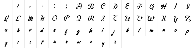 Free Writer Regular Character Map Free Writer Regular Character Map