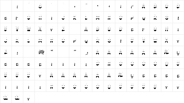 friday night 2 Regular Character Map friday night 2 Regular Character Map