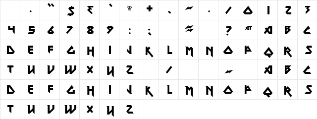 Metal Lord Heavy Character Map
