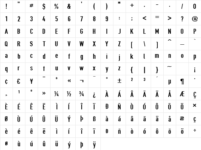Give A Hoot Sbd Character Map