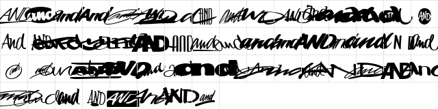 0 Ands DNA Regular Character Map