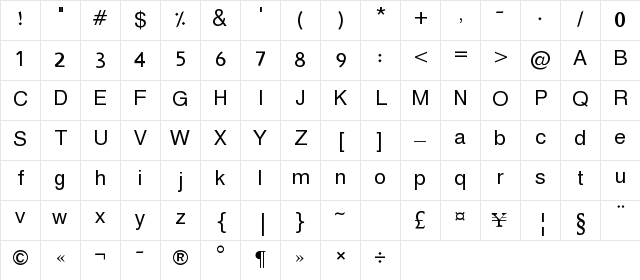 Hacen Promoter Broadcast Regular Character Map Hacen Promoter Broadcast Regular Character Map
