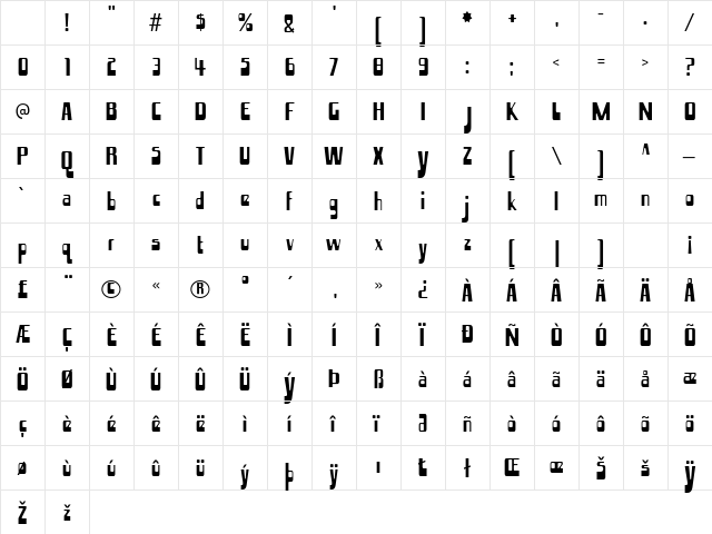 Hamma Mamma Jamma Regular Character Map Hamma Mamma Jamma Regular Character Map