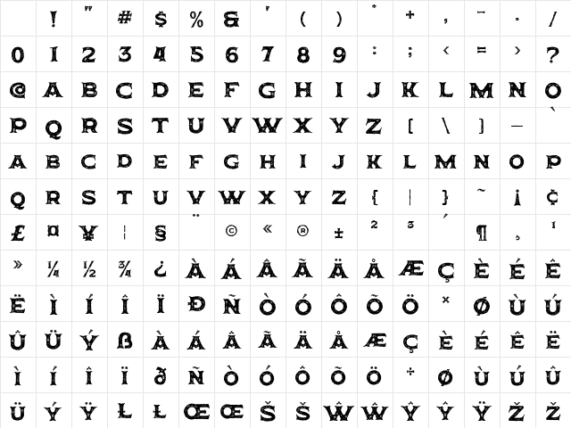 Horbse Textured Character Map