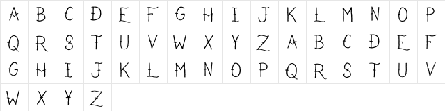 I Refuse To Sink Regular Character Map