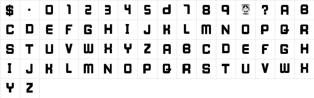 I WILL WAIT Regular Character Map