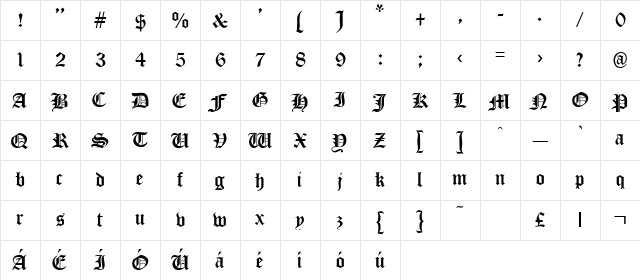 Iglesia Light Character Map Iglesia Light Character Map