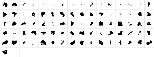 Mini Pics Global S Capital Character Map Mini Pics Global S Capital Character Map