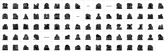 Mini Pics Naked City Night Character Map