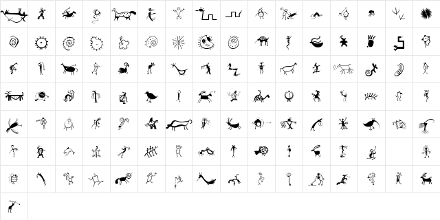 Mini Pics Red Rock Character Map