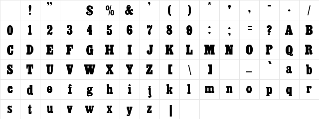 Jamaica Normal Character Map Jamaica Normal Character Map