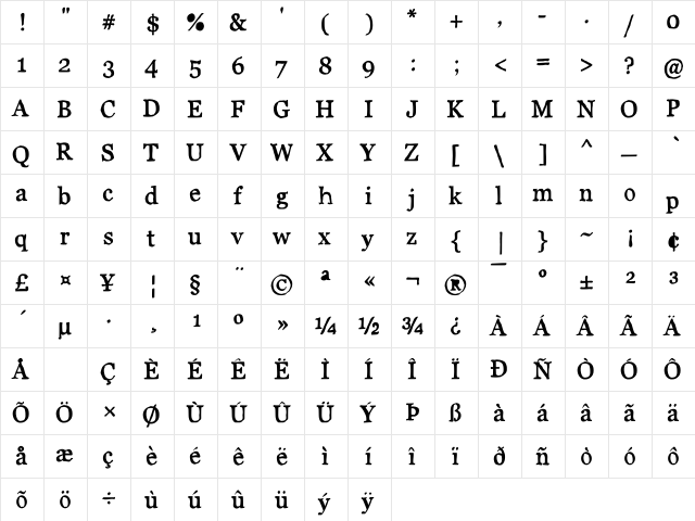 JD Carnival Black Black Character Map