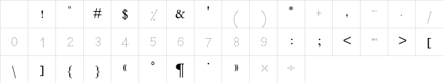 KFGQPC Alphabet Dotted Regular Character Map KFGQPC Alphabet Dotted Regular Character Map