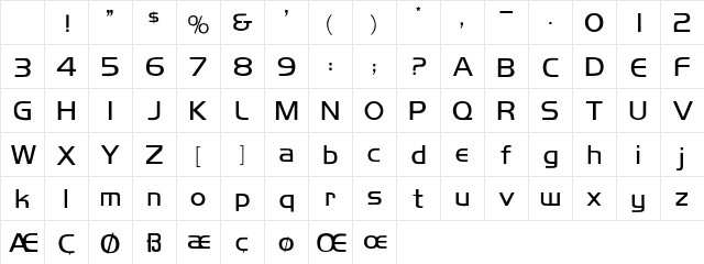 Koshgarian-Light Regular Character Map Koshgarian-Light Regular Character Map