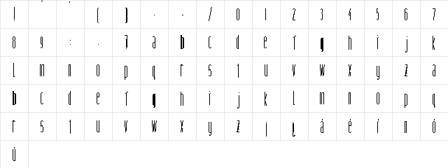 linnette Regular Character Map