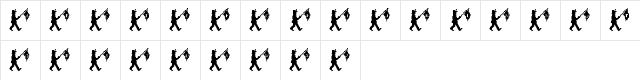 New Regular Character Map