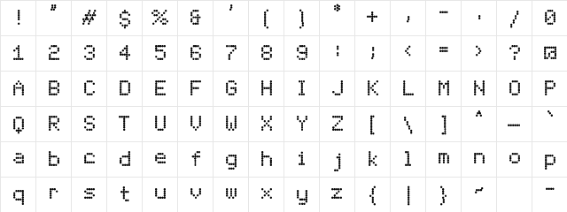 London Font Regular Character Map