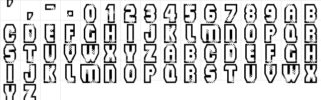 Mad Groove Blast Regular Character Map Mad Groove Blast Regular Character Map
